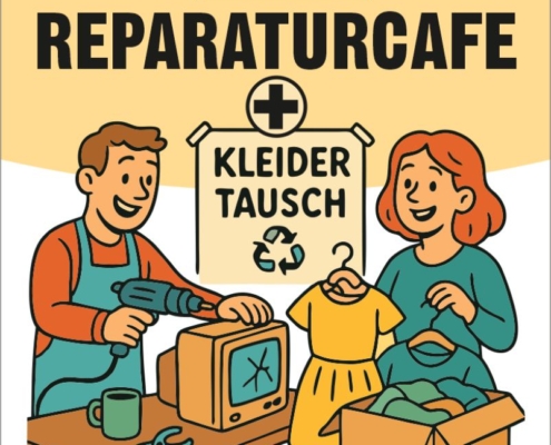 Reparaturcafe und Kleidertausch in Paretz